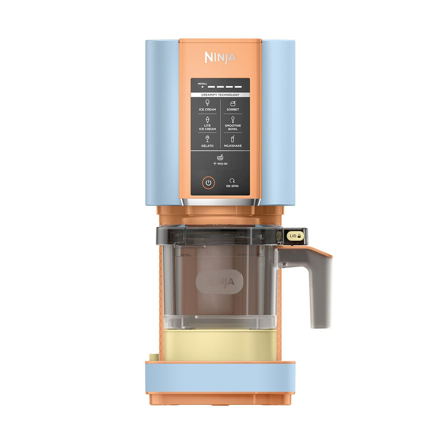 ninja creami eismaschine gefrorene desserts – zuckerbeere-aprikose nc300ukaopl