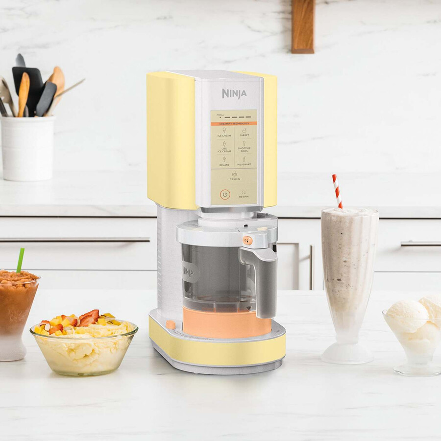 ninja creami eismaschine gefrorene desserts – gewürzte zitronen-baiser-sorte nc300ukcs