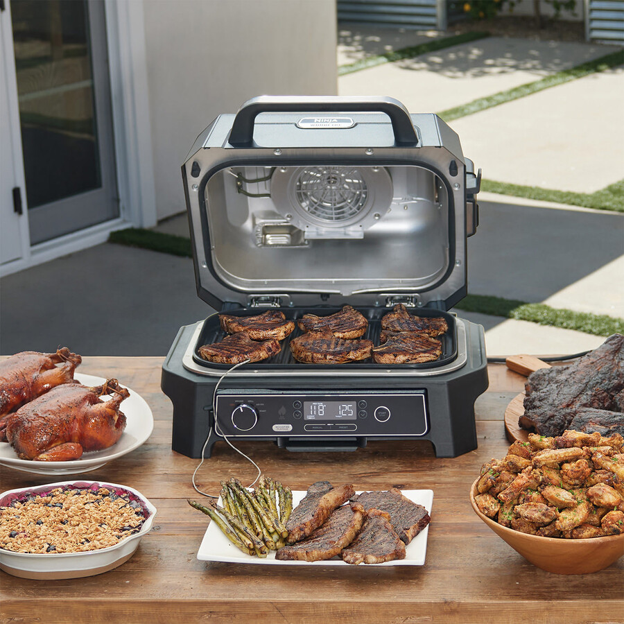 ninja woodfire pro xl elektrogrill smoker og850uk