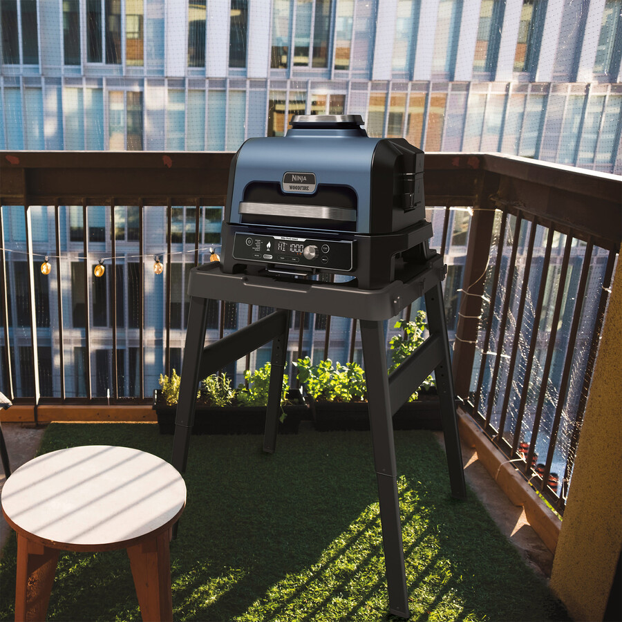 ninja woodfire pro connect xl elektrogrill smoker