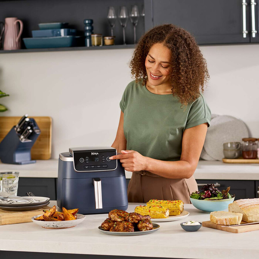 ninja air fryer pro 47l – cyber space af140ukcyd