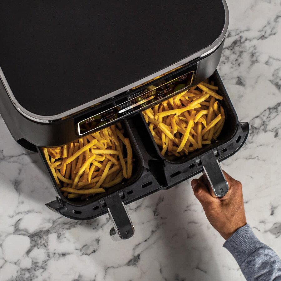 ninja foodi 4-in-1-zweizonen-luftfritteuse 76 l af200uk