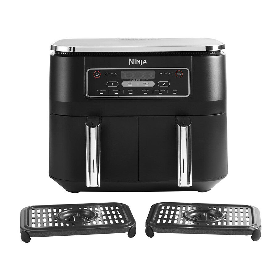 ninja foodi dual-zone-heißluftfritteuse - af300uk