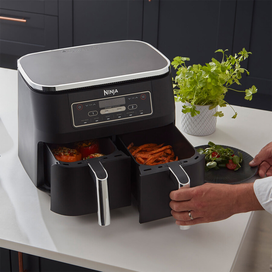 ninja foodi dual-zone-heißluftfritteuse - af300uk