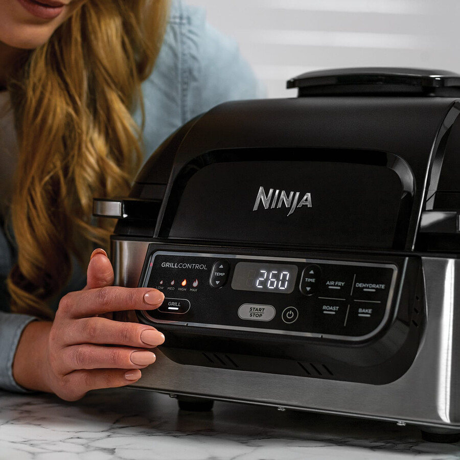 ninja foodi health grill air fryer ag301uk
