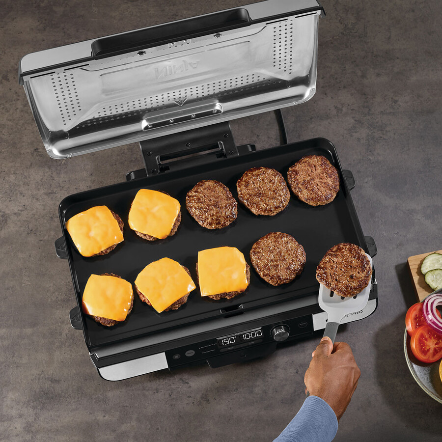 ninja sizzle pro xl grill flachplatte gx101uk