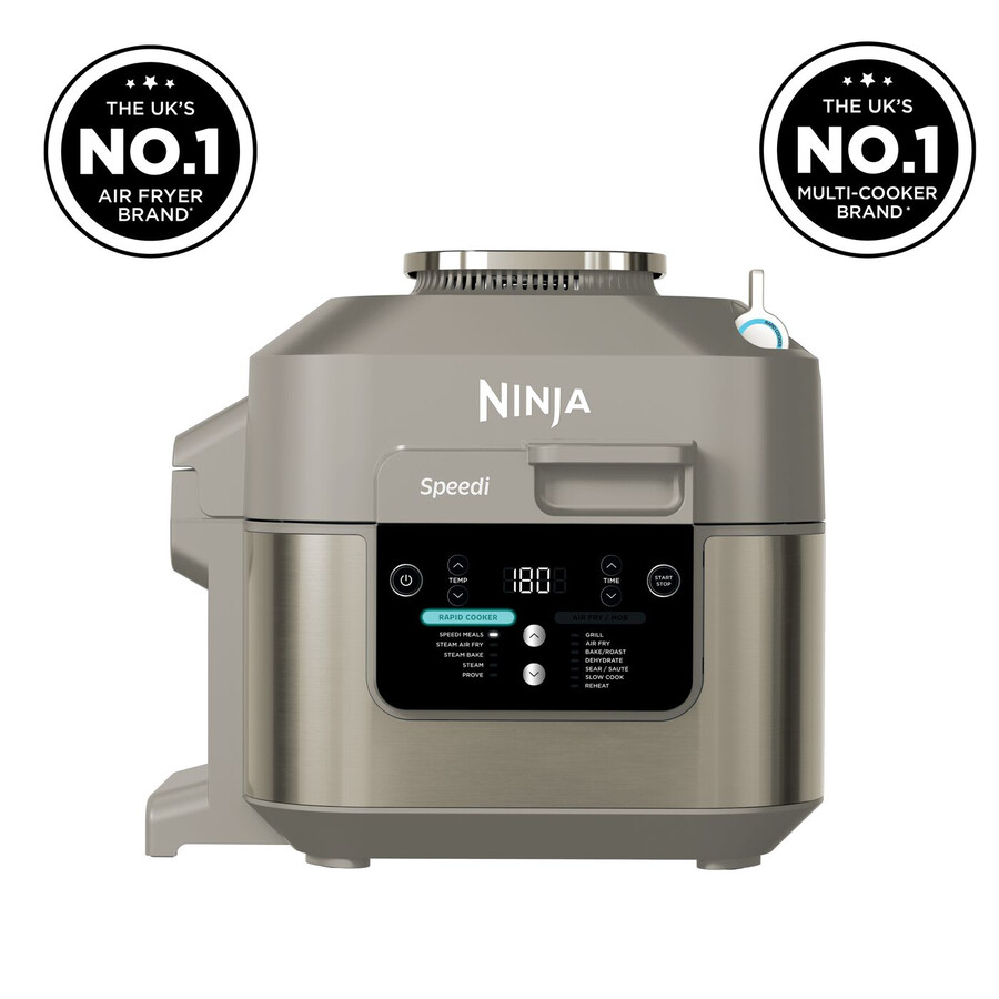 ninja speedi 12-in-1 multikocher heißluftfritteuse schongarer on500ukstgd