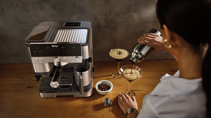 ninja luxe café premier espressomaschine es601uk