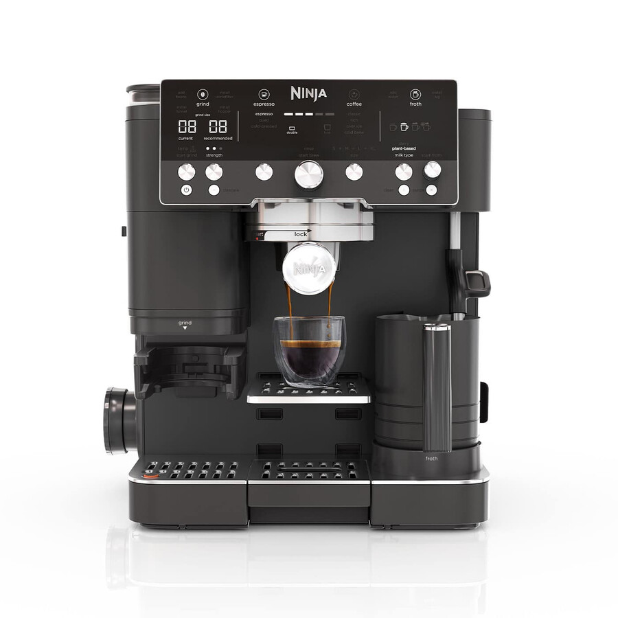 ninja luxe café premier espressomaschine - schwarz es601ukbk
