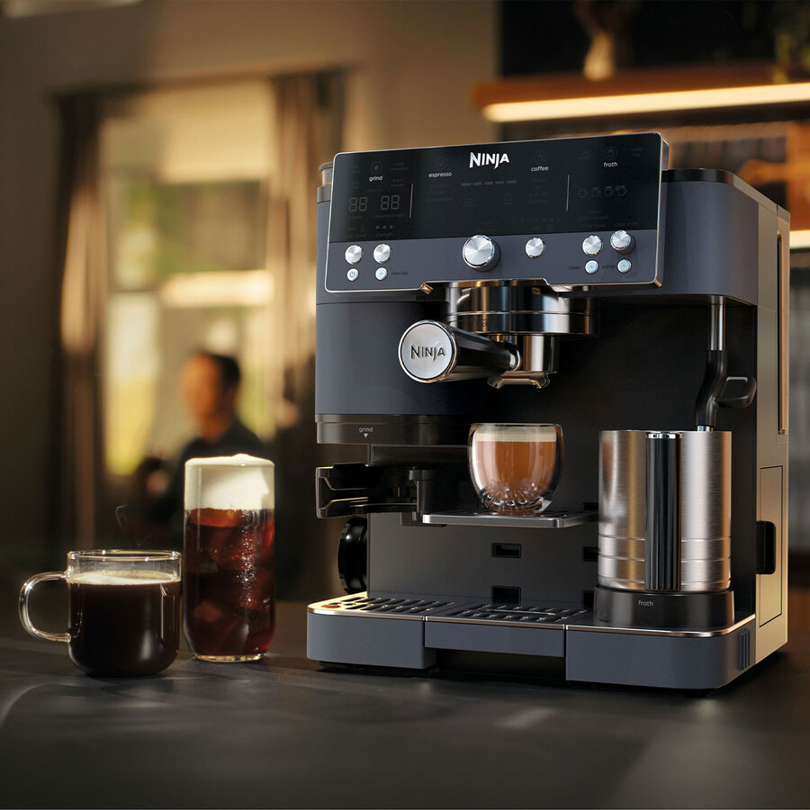 ninja luxe café premier espressomaschine - cyber space es601ukcy