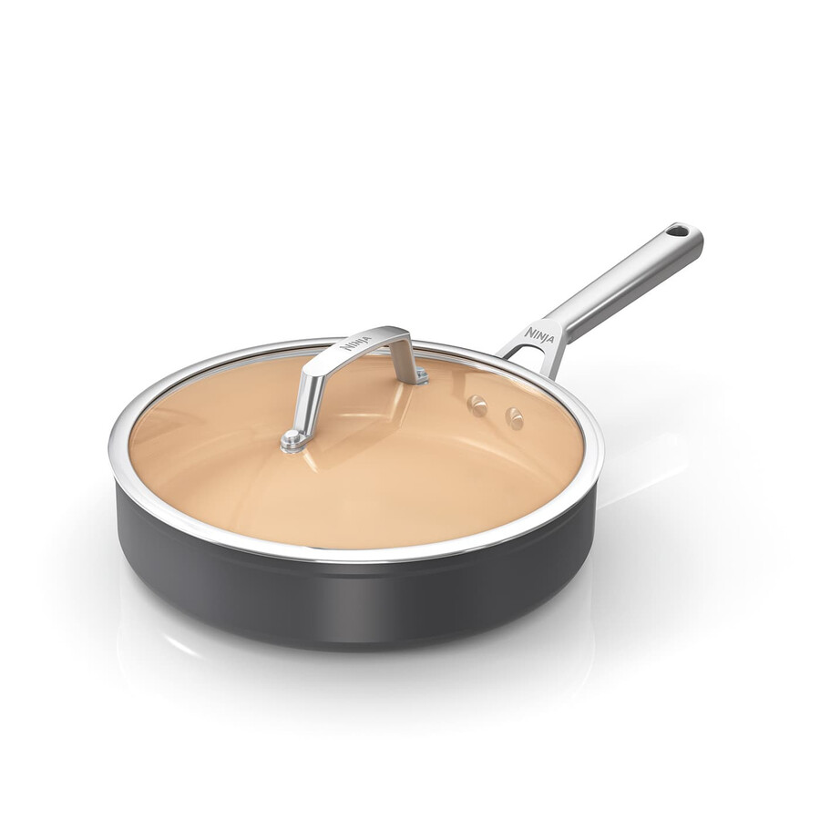 ninja keramik-bratpfanne mit verlängerter lebensdauer 26 cm cw90126uk