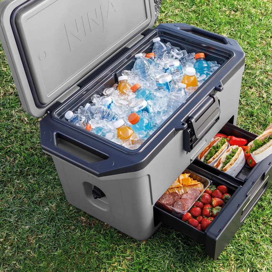 ninja frostvault 50qt47l hartbox - schiefergrau fb151ukgy