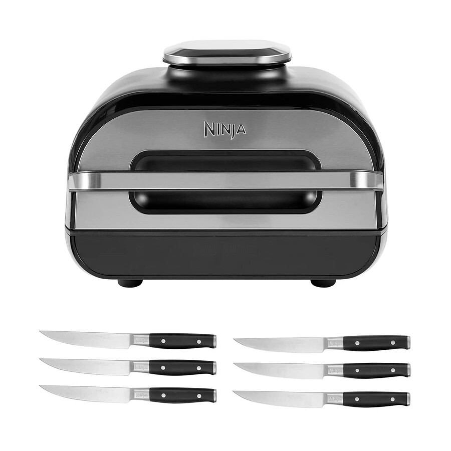 ninja foodi health grill- und steakmesser-set - ag551steak