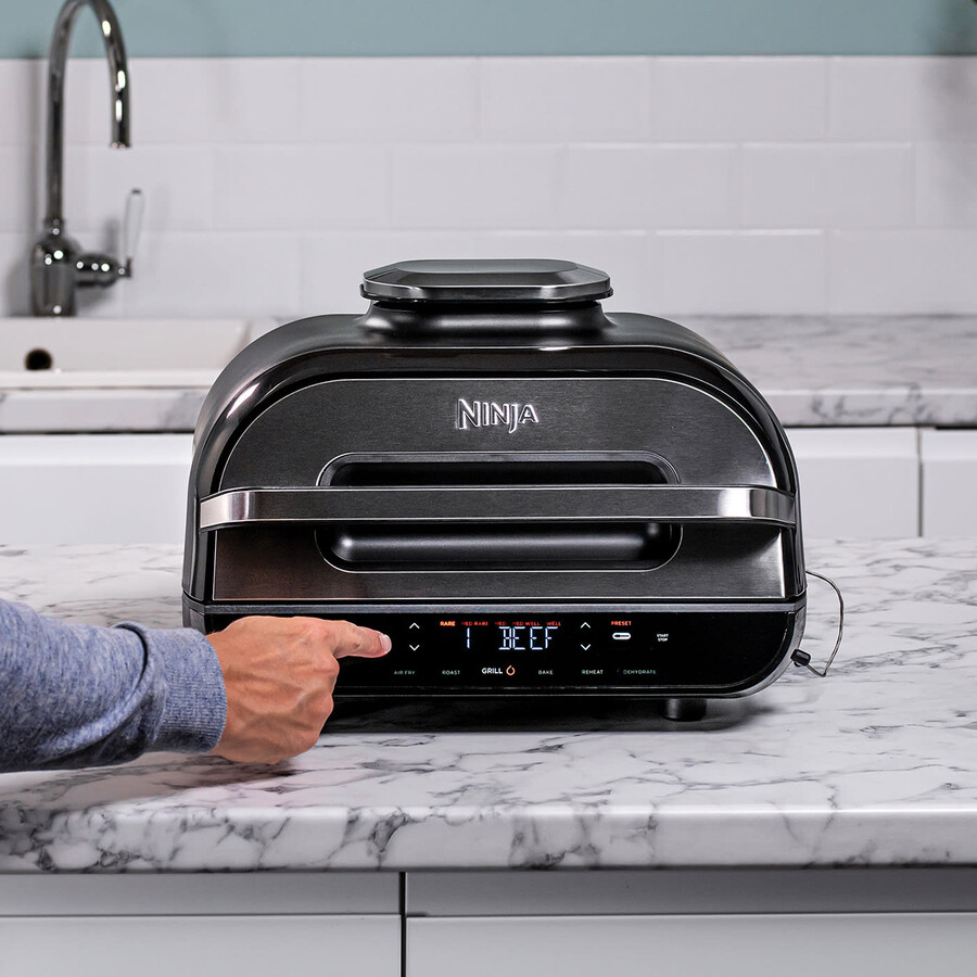 ninja foodi health grill- und steakmesser-set - ag551steak