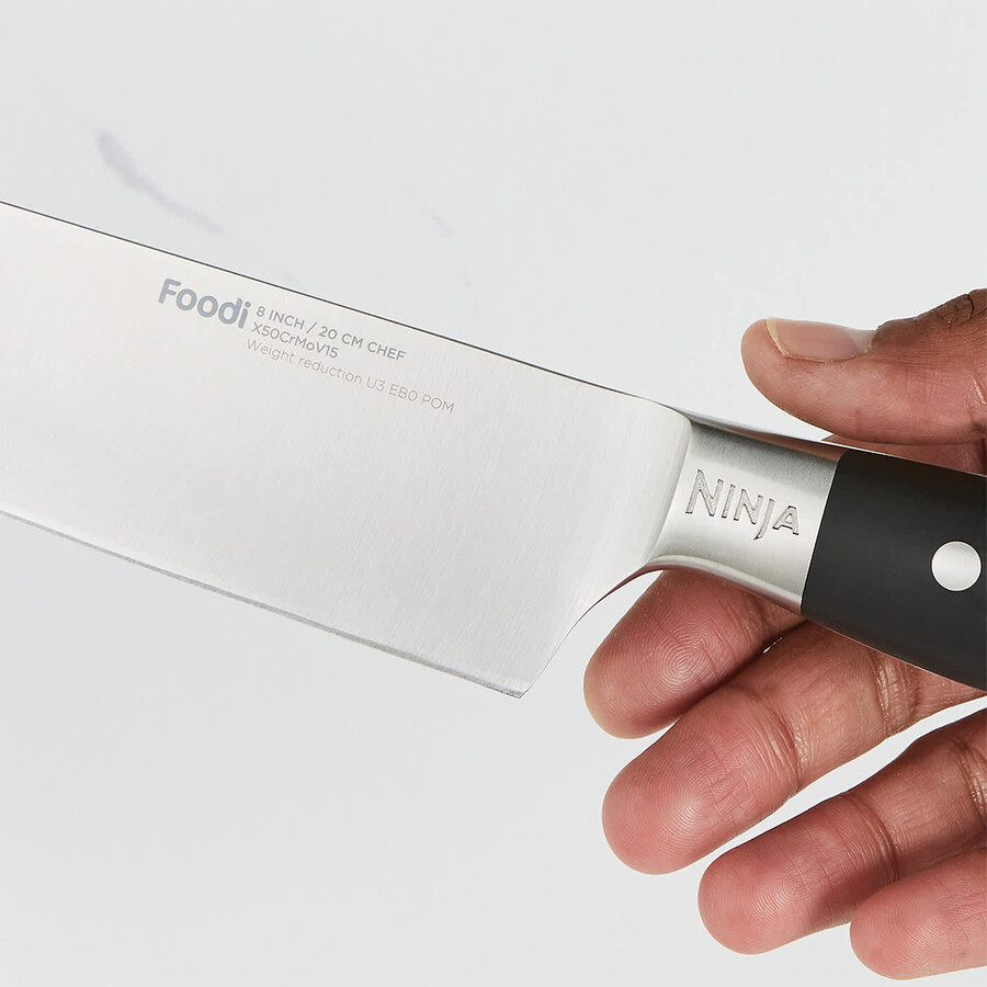 ninja foodi staysharp messerblock mit integriertem messerschärfer – 6-teiliges set cyber space k32006ukcyd