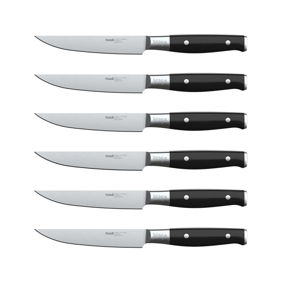 ninja foodi staysharp steakmesser – 6-teiliges set k32106uk