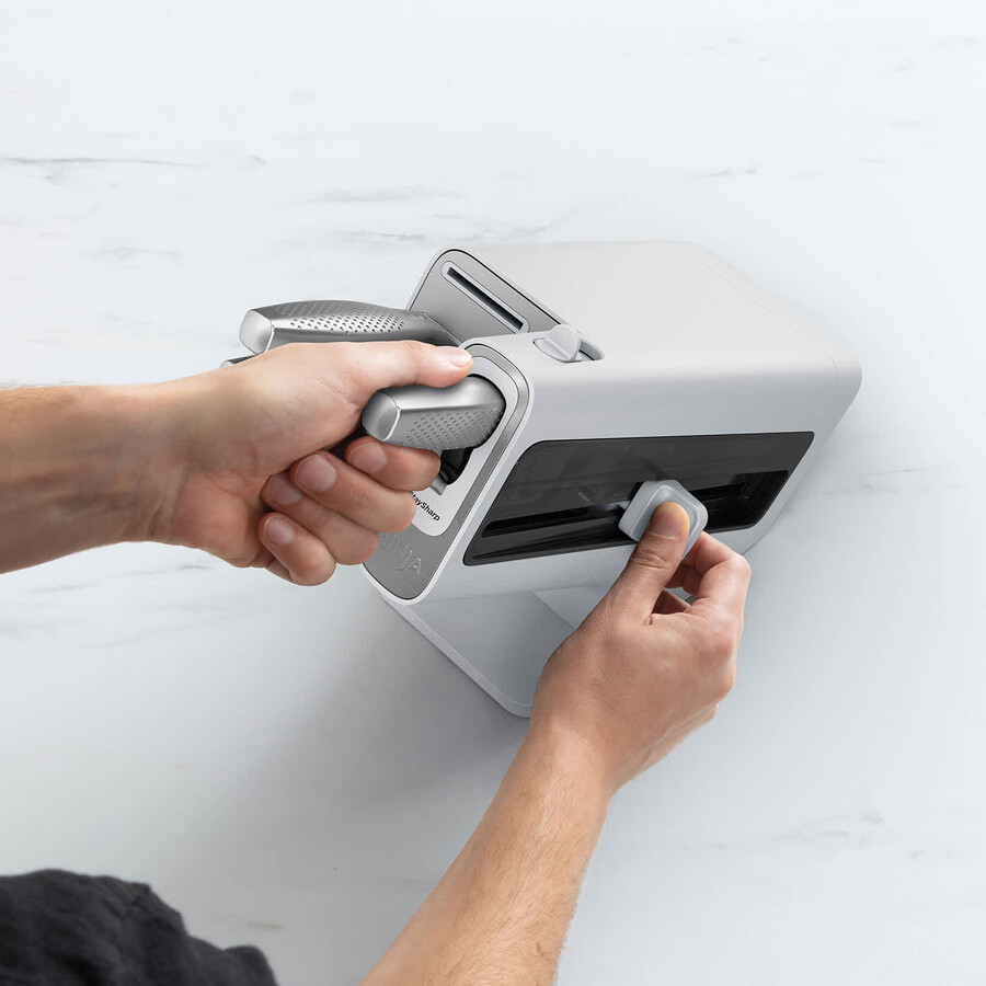 ninja staysharp edelstahl-messerset 6-teilig mit weißem messerblock – k62006euwh