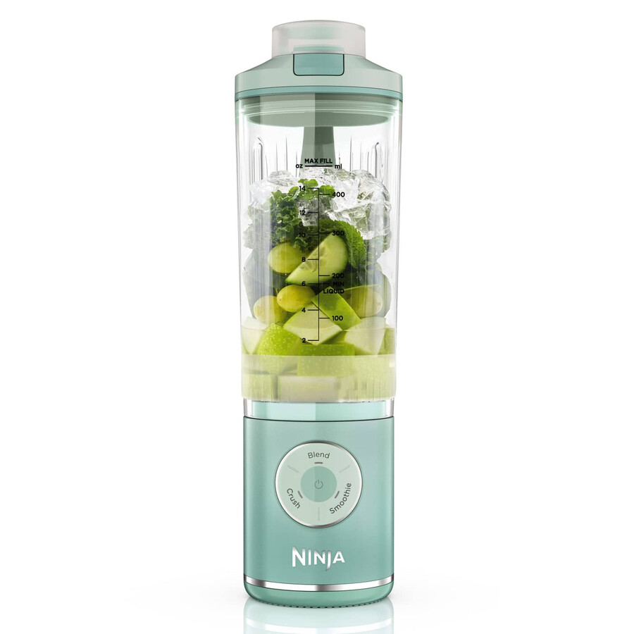 ninja blast max tragbarer standmixer - seaglass bc251ukmt