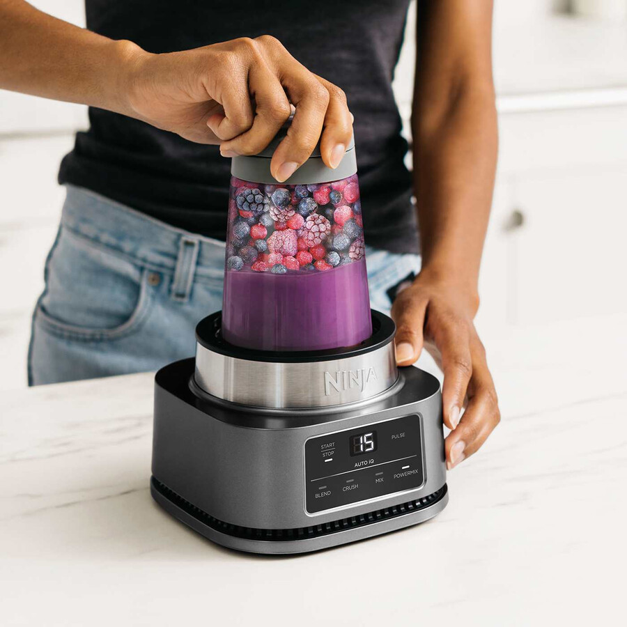 ninja foodi power nutri blender 2-in-1 mit smart torque auto-iq 1100w - cb100uk