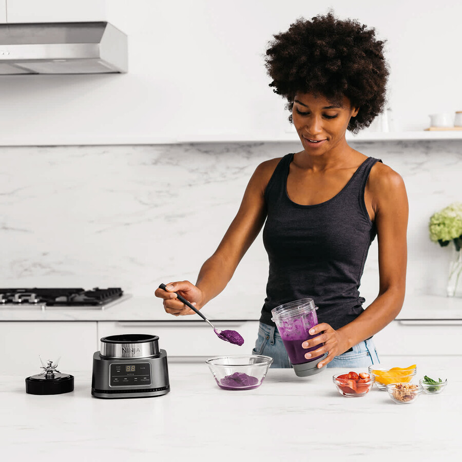 ninja foodi power nutri blender 2-in-1 mit smart torque auto-iq 1100w - cb100uk