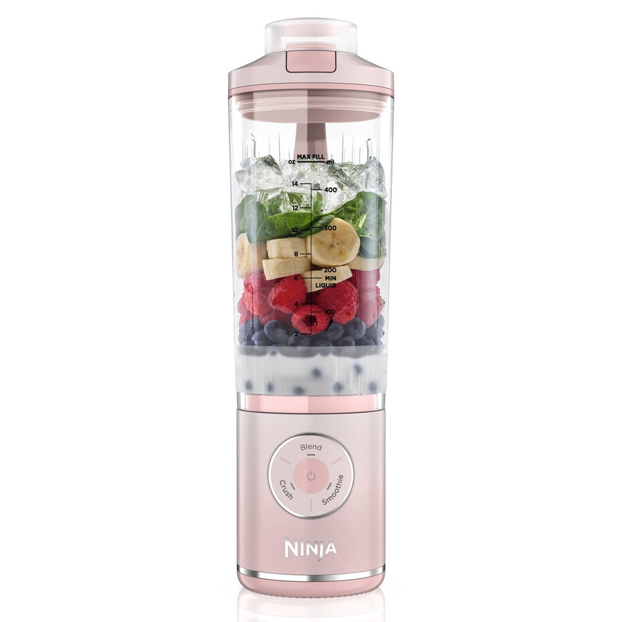 ninja blast max tragbarer mixer – altrosa bc251ukpk