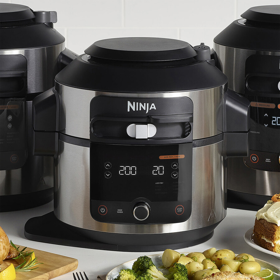 ninja foodi 11-in-1 smartlid multikocher 6l ol550uk