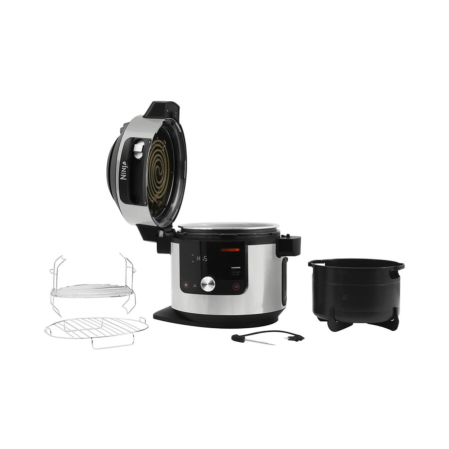ninja foodi max 15-in-1 smartlid multikocher mit smart cook system 75l ol750uk