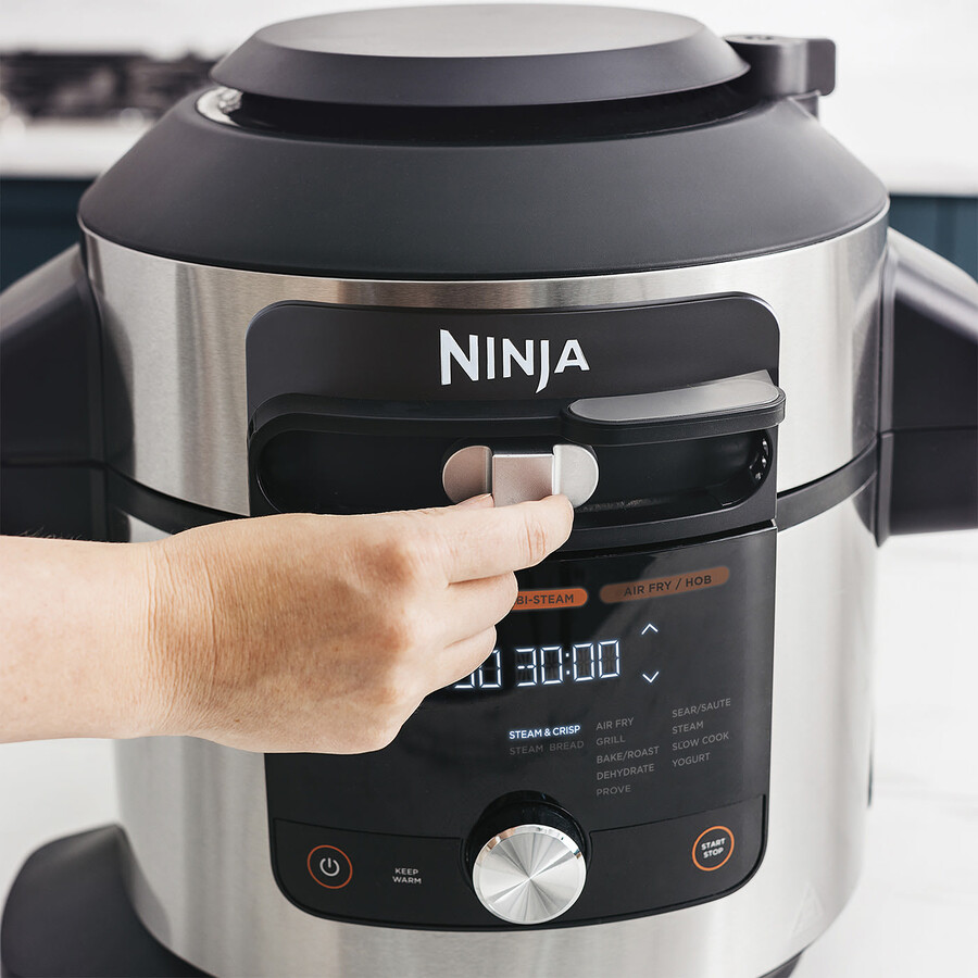 ninja foodi max 15-in-1 smartlid multikocher mit smart cook system 75l ol750uk