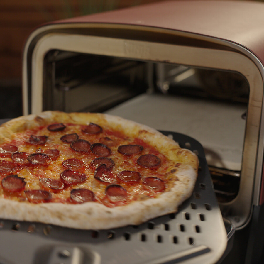 ninja holzofen-elektro-außenofen pizzaofen und bbq-smoker oo101uk
