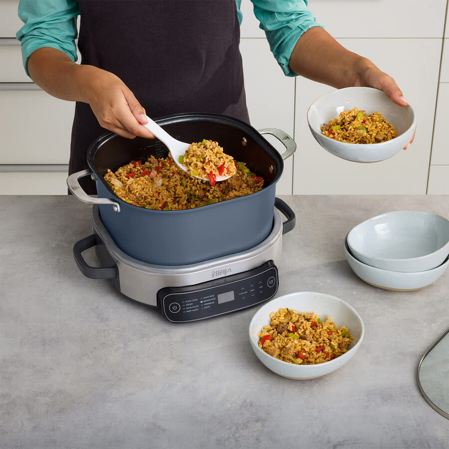 ninja foodi 8-modus 6l possiblecooker reiskocher schongarer mc1101uk