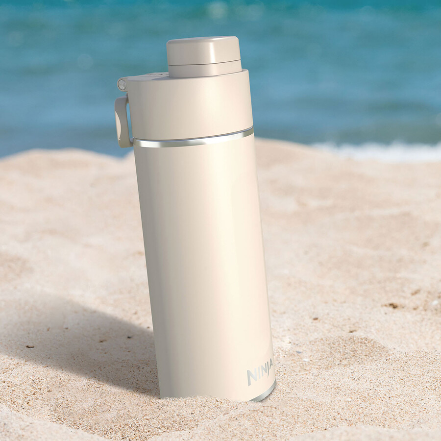 ninja thirsti 530 ml reiseflasche – sandstein dw1801euukst