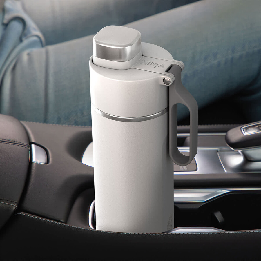 ninja thirsti 700 ml reiseflasche – weiß dw2401euukwh