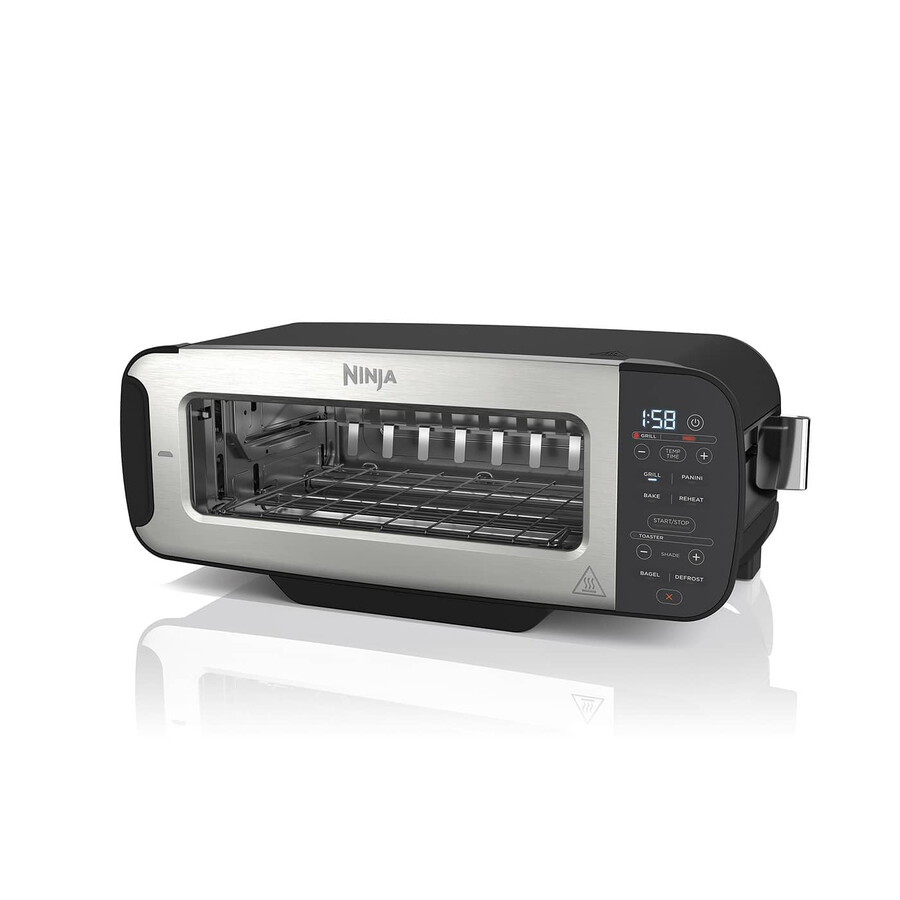 ninja foodi 3-in-1 toaster grill panini-presse schwarz st200uk
