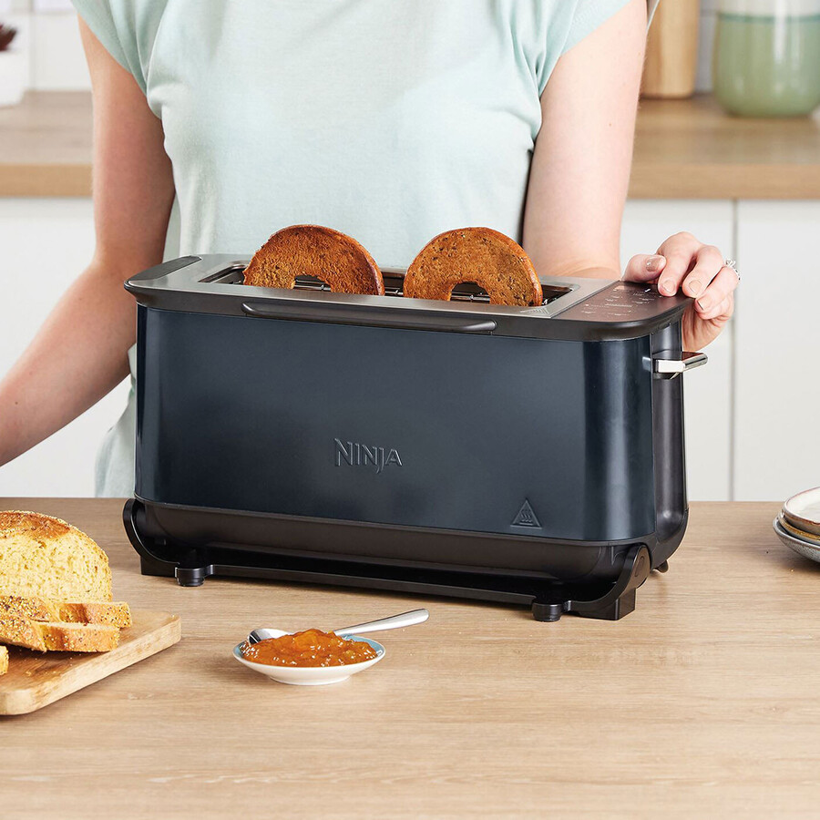 ninja foodi 3-in-1 toaster grill panini-presse - cyber space st200ukcyd