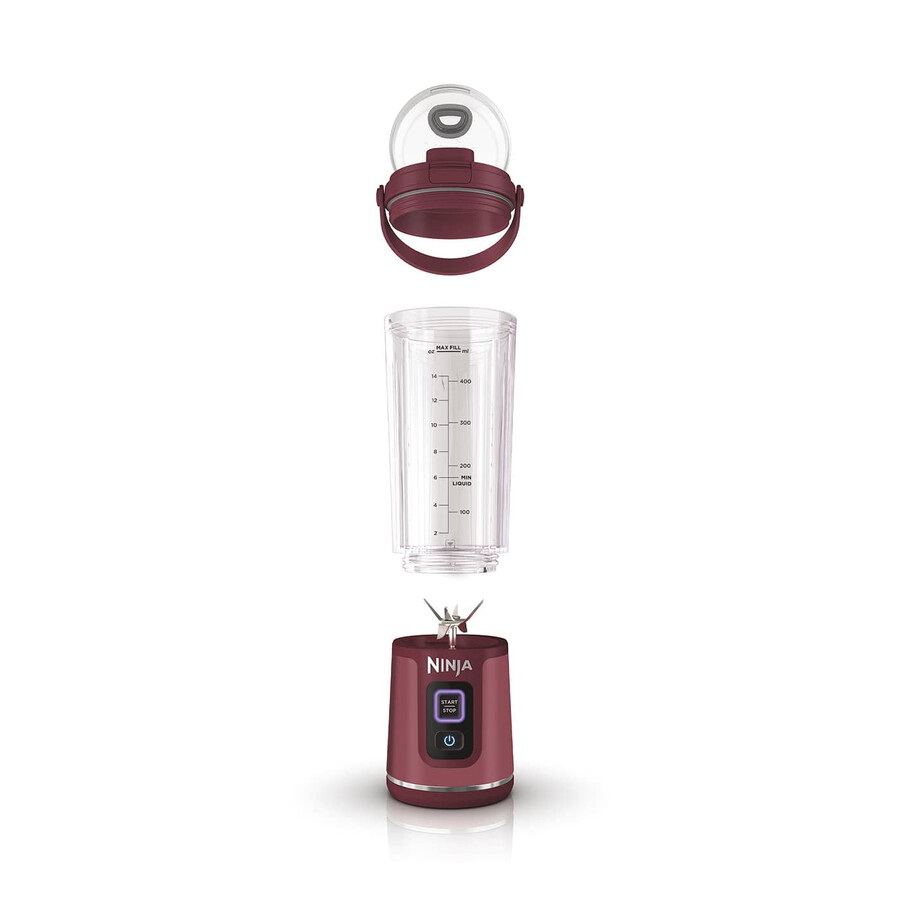 ninja blast akku-standmixer – cranberry bc151ukcr