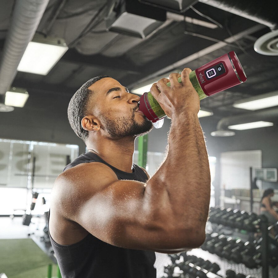 ninja blast akku-standmixer – cranberry bc151ukcr